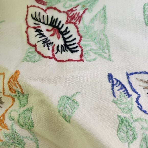 Vintage Handmade Assorted Needlepoint Dresser Scarves Towels Doilies - Picture 3 of 7